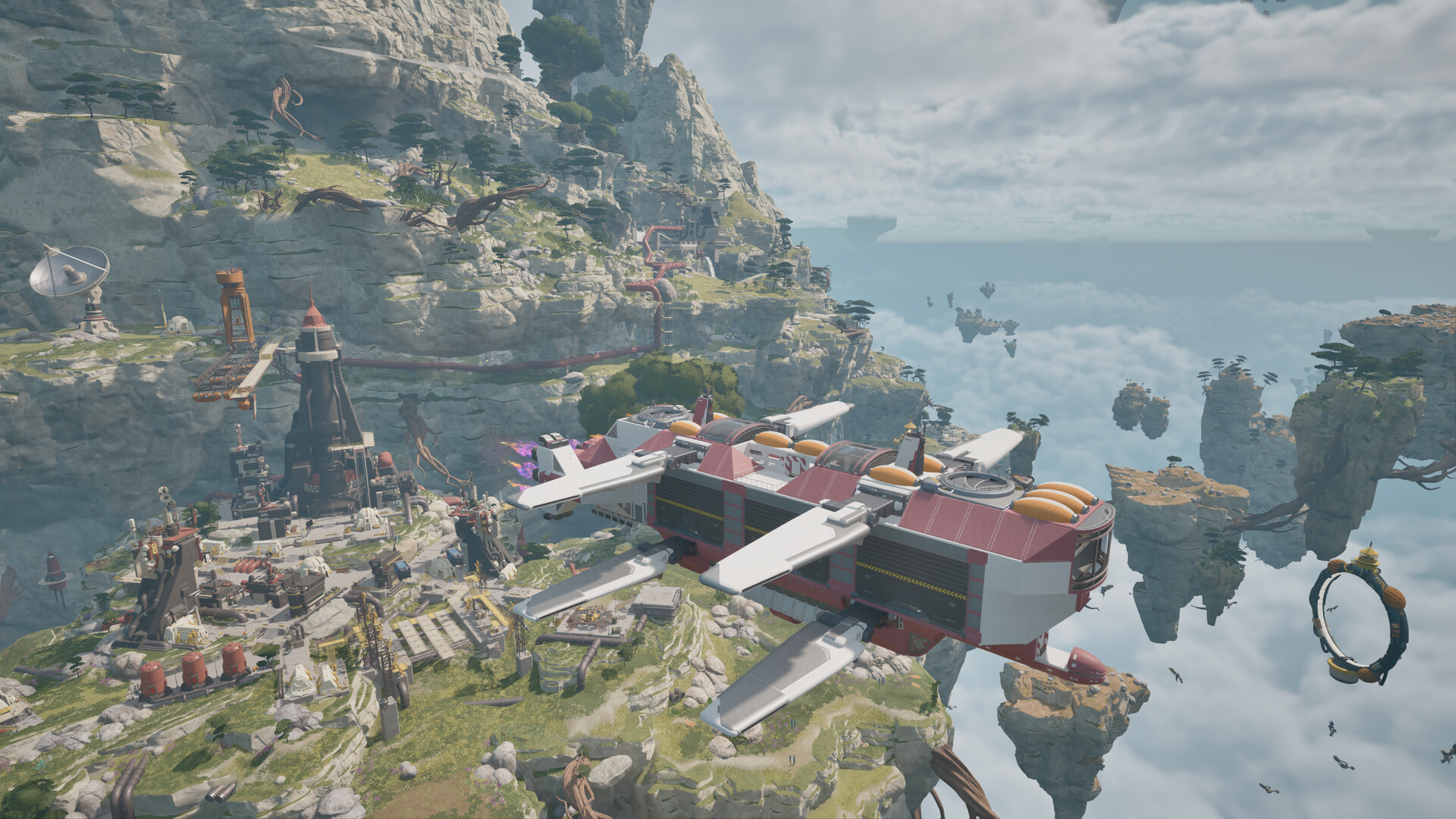 Aerial Docking Operation